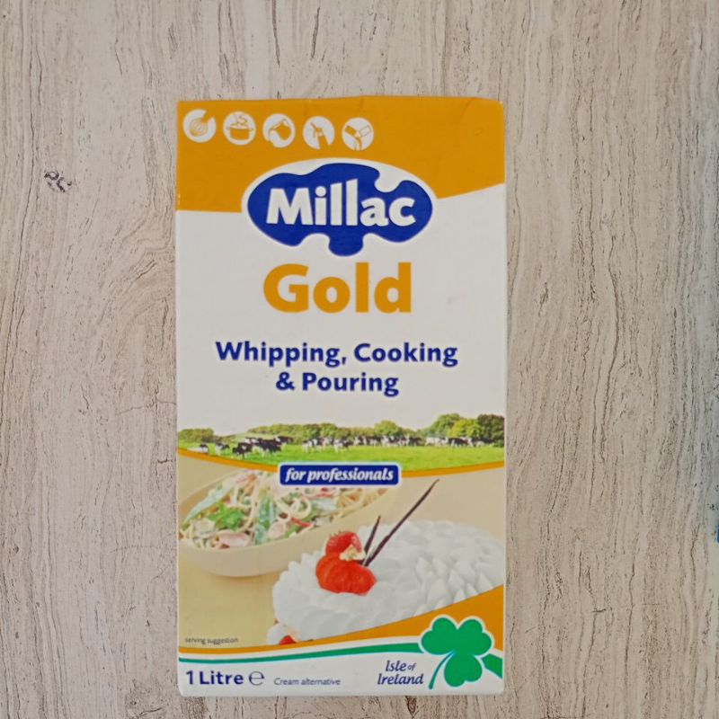 Jual [ 1 liter ] WHIPPING CREAM anchor ELLE VIRE GREENFIELDS RICHS GOLD