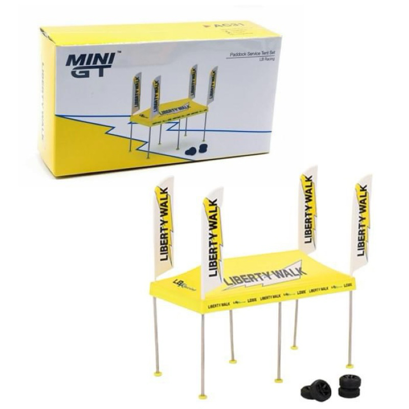 Jual Mini GT 64 Paddock Service Tent Set LBWK | Shopee Indonesia