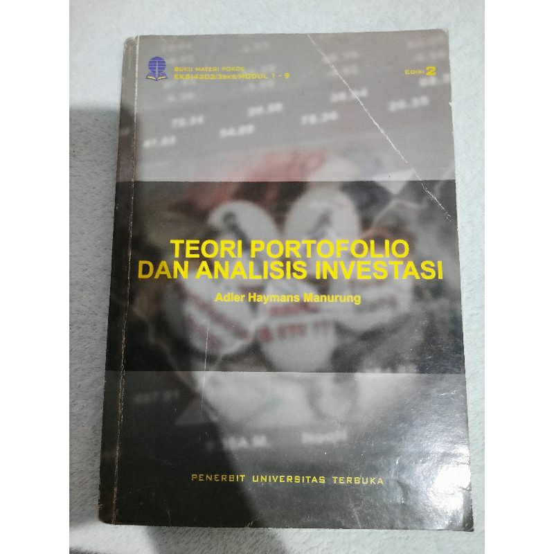 Jual Bahan Ajar /Modul UT Second Matakuliah Teori Portofolio Dan ...