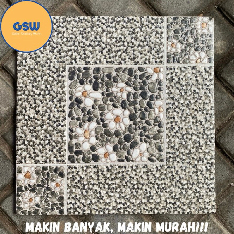 Jual Keramik 40x40 Kasar Timbul Kualitas 1 Grade A Keramik Garasi