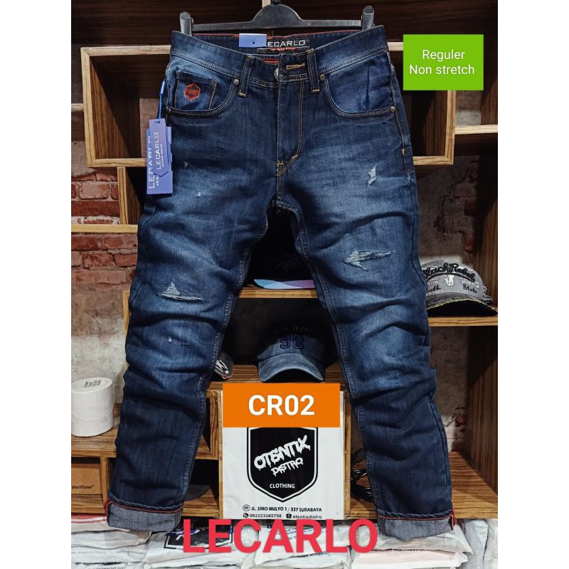 Jual celana panjang jeans pria keren murah | Shopee Indonesia