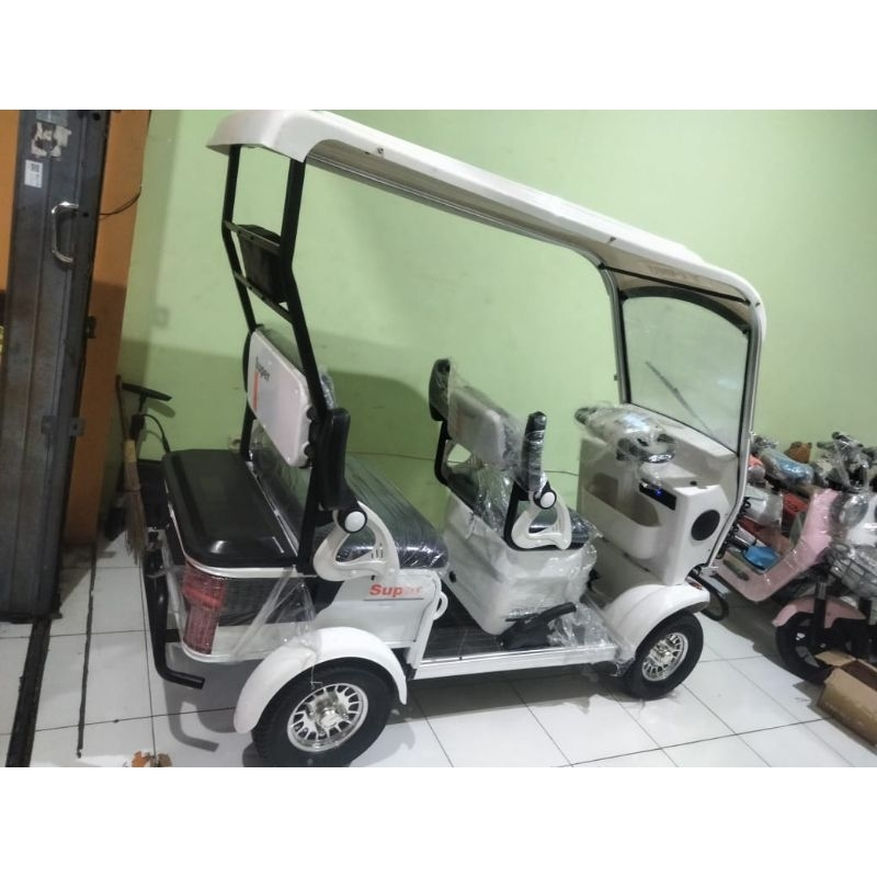 Jual Motor Listrik Uwinfly KT3 (Molis Roda 4 Kanopi 60V20Ah Baterai SLA ...