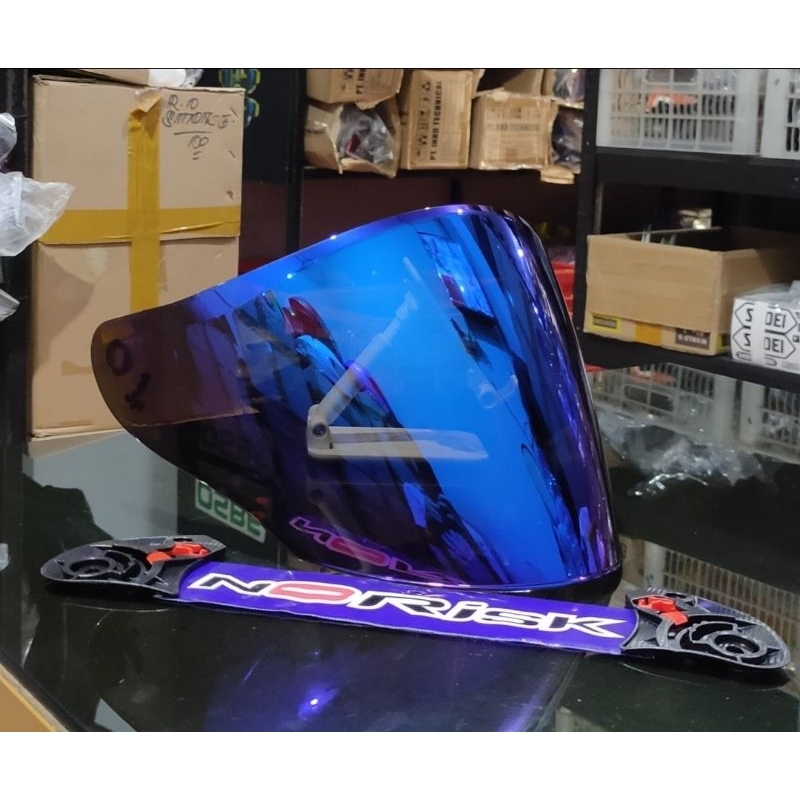 Jual Visor Helm Js Armor Js Yakuza Gift Sargon Iridium Venom Open Coating Flat Kaca Helm Kaca