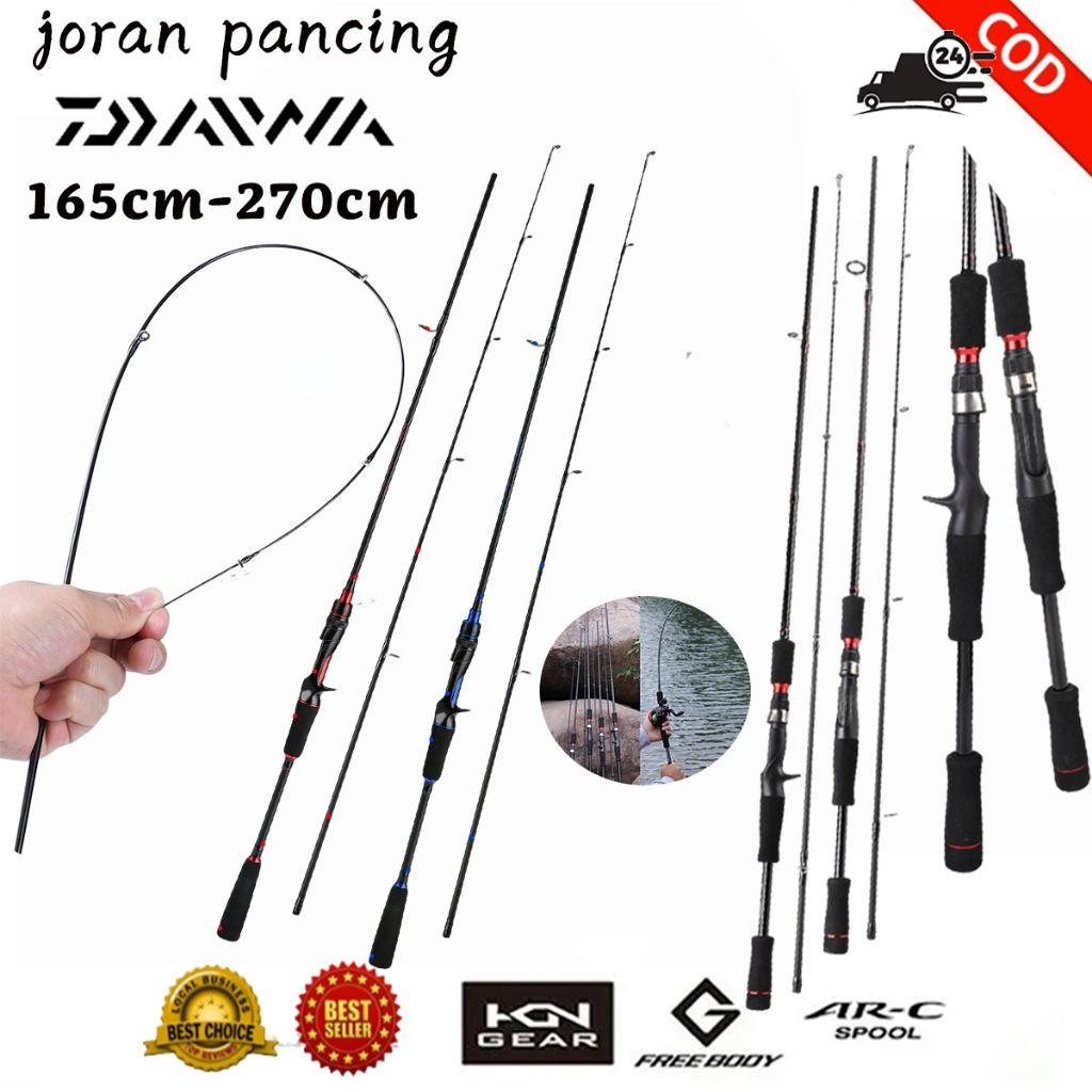 Jual JORAN DAIWA D BLUE, Fishing Rod, Spinning, Sambung 2 - 1002MHS-SD  di Seller IMM FISHING - Pisangan Baru, Kota Jakarta Timur