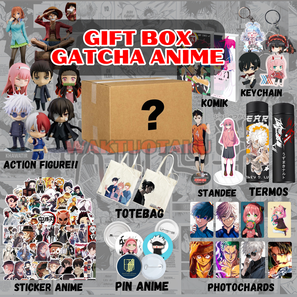 Jual GATCHA ANIME/FANKIT ANIME/GIFT BOX ANIME /KADO MERCHENDISE ANIME ...