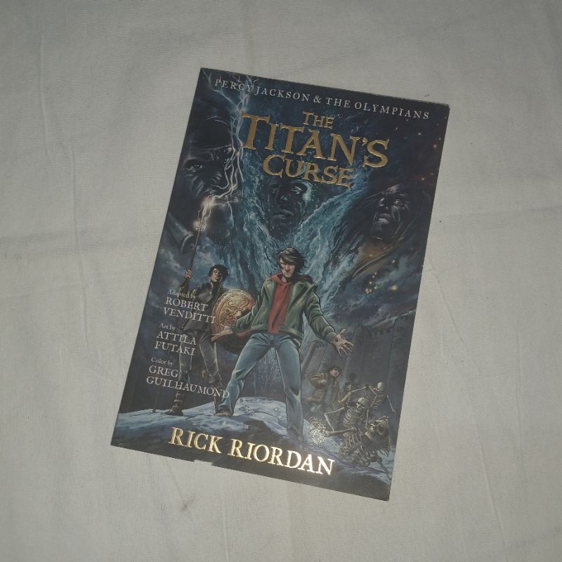 Jual [Preloved] Novel Komik Rick Riordan (The Demigod Diaries, The ...