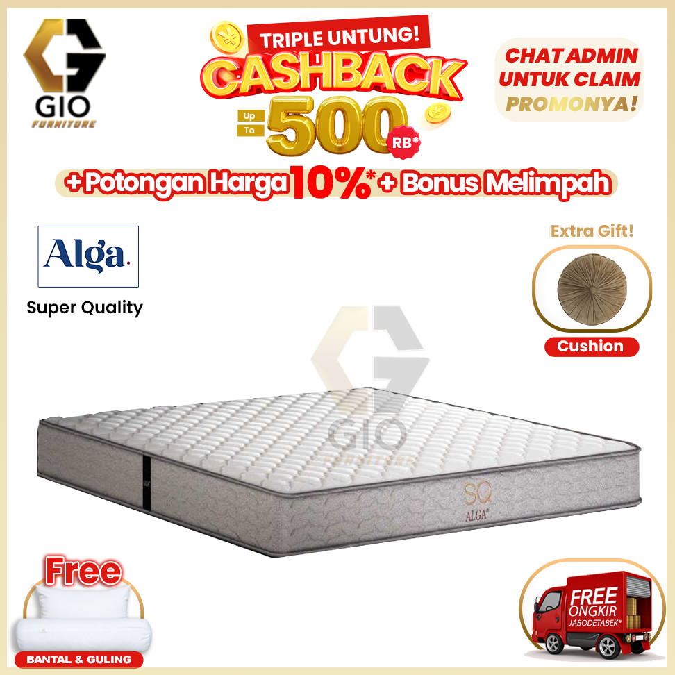 Jual Alga Kasur Spring Bed Super Quality (Hanya Kasur) Shopee Indonesia