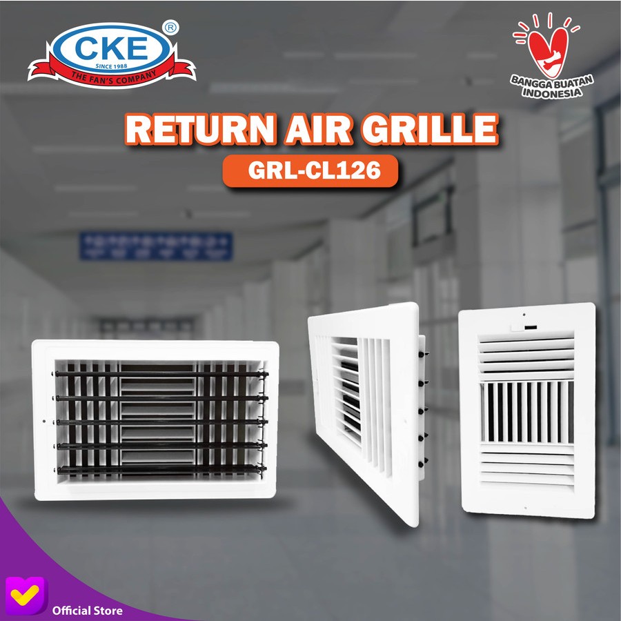 Jual RAG Return Air Grill / Supply Air Diffuser Plafon 15 x 30 CM uk ...