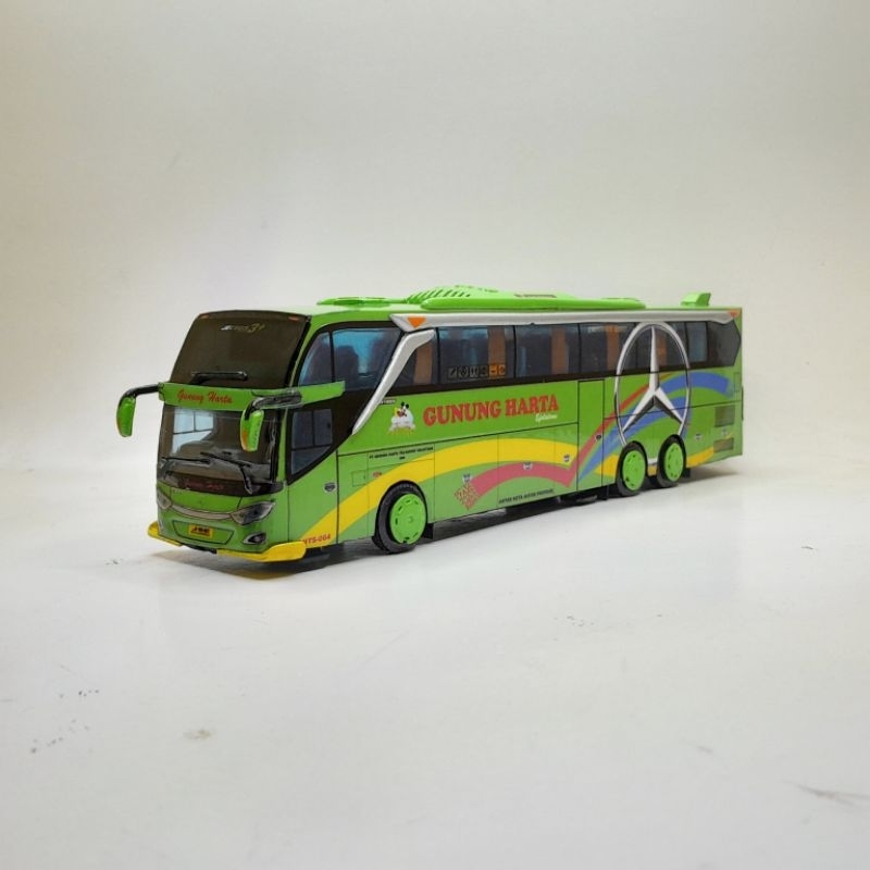 Jual GUNUNG HARTA body Jb3 Triple axel Miniatur bus skala 1/64 | Shopee ...