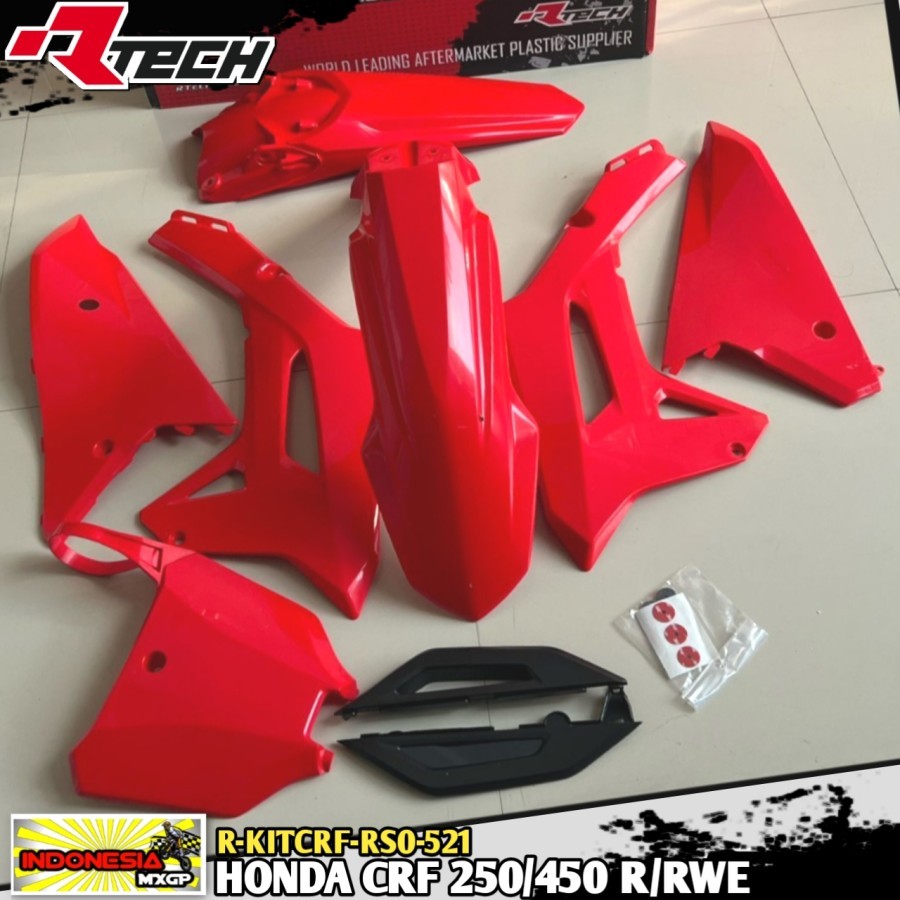 Jual Honda Crf R Rx Rwe Racetech Complete Plastik Kit Cover