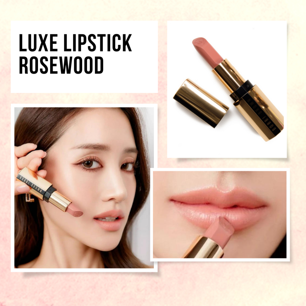 Jual Bobbi Brown Luxe Lipstick 3.5 gr - Rosewood | Shopee Indonesia