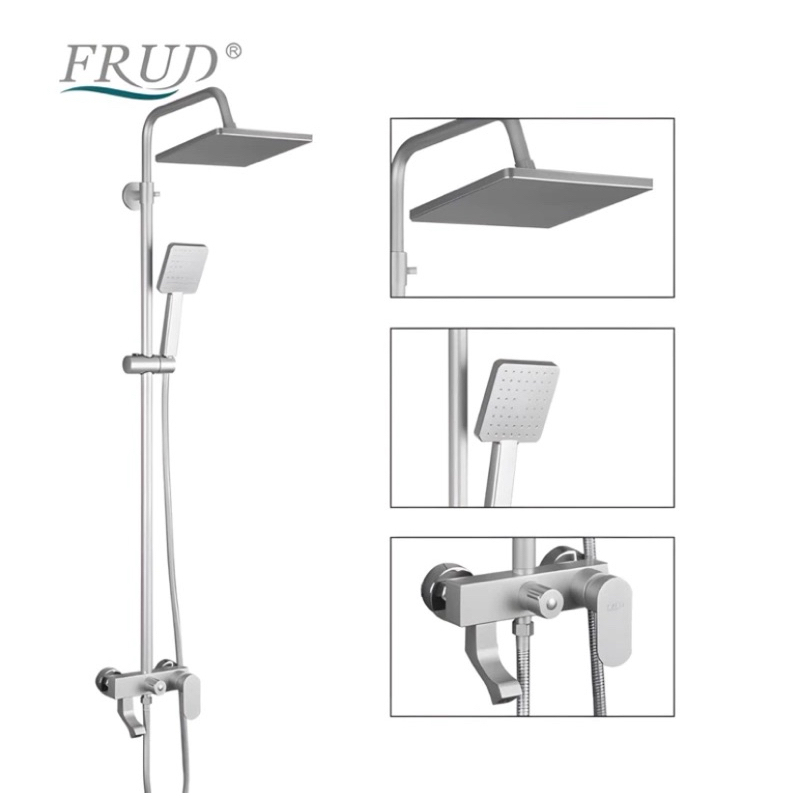 Jual FRUD R24001 Shower Tiang Set Rain Shower Kamar Mandi Set Tiang ...