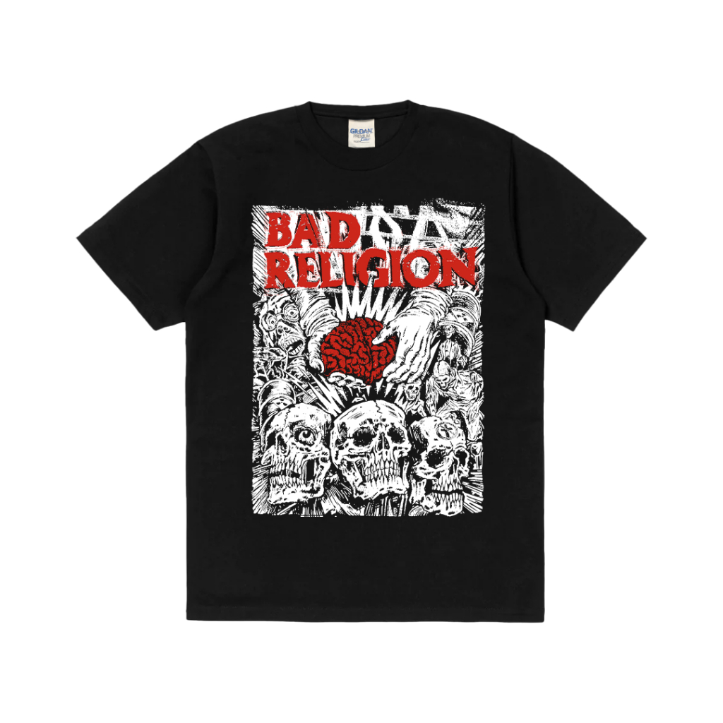 Jual Rockermusic Tshirt Band Bad Religion Brain Surgery Shopee