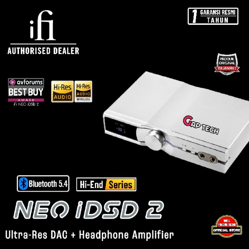 IFi Audio Neo IDSD Desktop DAC & Headphone Amp - View #4