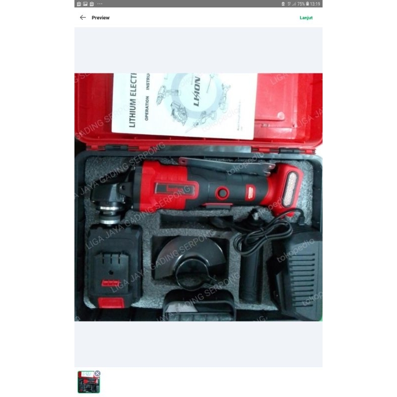 Jual MESIN KENJIRO GRINDA BATERAI 21 V KJGB21-1 . | Shopee Indonesia