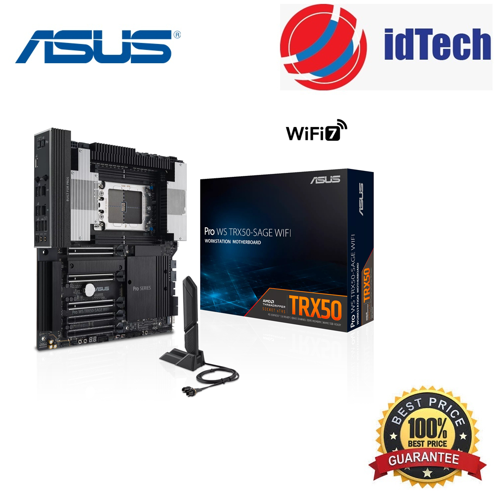 Jual Asus Motherboard AMD Pro WS TRX50-SAGE WIFI socket sTR5 CEB 4x ...