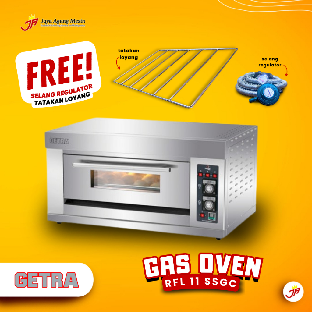 Jual Getra Gas Baking Oven RFL11SSGC/Oven RFL11SSGC GETRA/Oven Gas