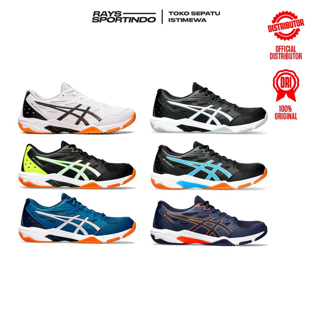 Jual ASICS GEL ROCKET 11 Shopee Indonesia