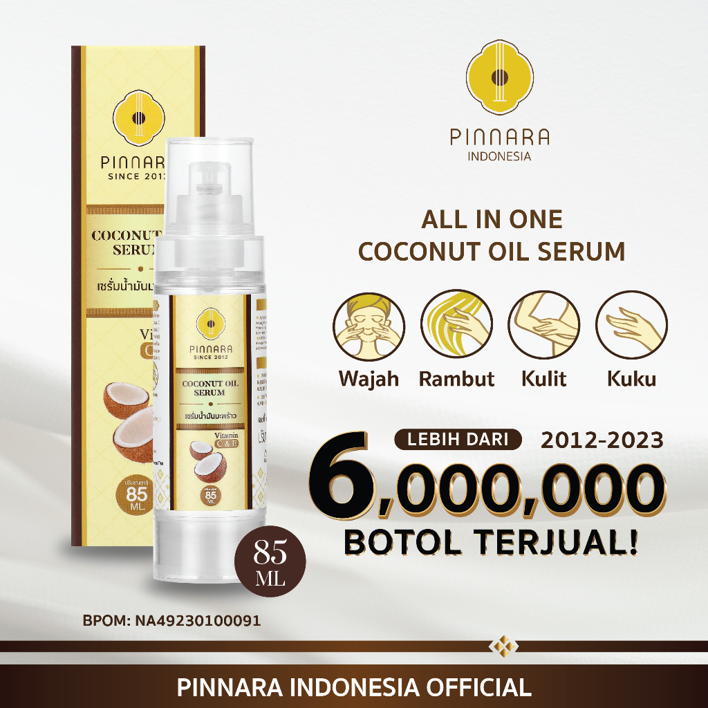 Jual PINNARAID_OFFICIAL Pinnara Coconut oil Serum Cold press Serum