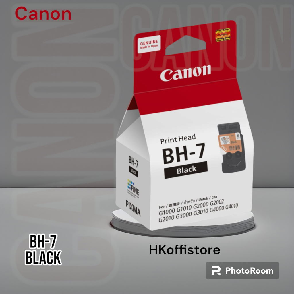 Jual CANON BH-7 Black Original Ink / Tinta Cartridge | Shopee Indonesia