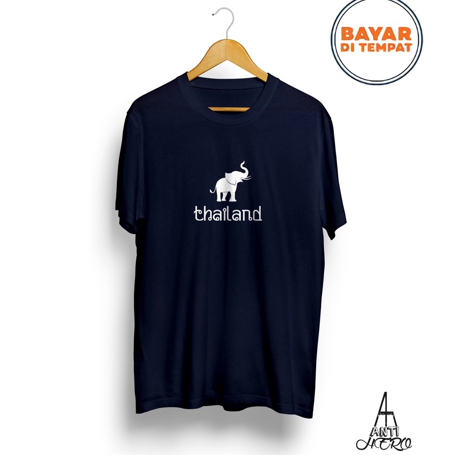 Jual Gratis Ongkir Baju Kaos Thailand Thai Elephant Gajah Thailand T