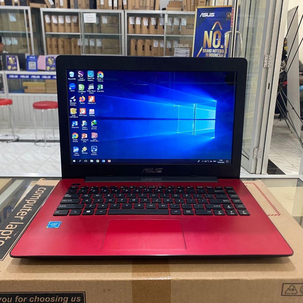 Jual Asus X453m Celeron N2840 4gb 500gb 14hd Win10 2nd Shopee Indonesia