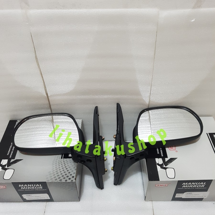 Jual Kaca Spion Avanza Xenia Old Lama VVTi Model Manual Standar Hitam