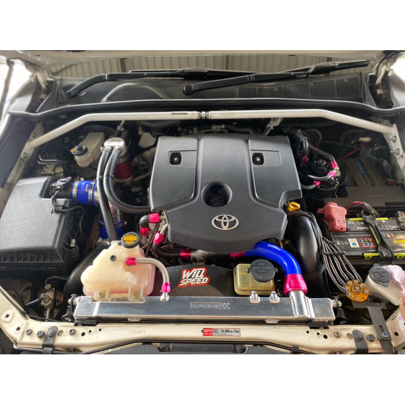 Jual CLAM SET FLEX DAN SELANG RADIATOR FLEX INNOVA REBORN FORTUNER VRZ ...
