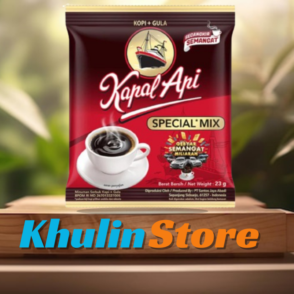 Jual Kopi Kapal Api Special Mix Sachet 23g 1 Renceng isi 10pcs/Kopi