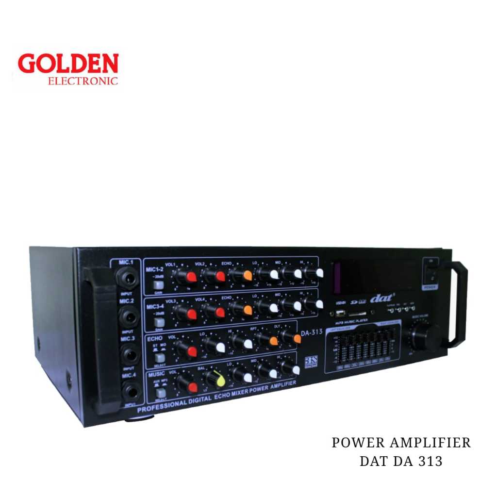 Jual Amplifier DAT DA313 DSP | Shopee Indonesia