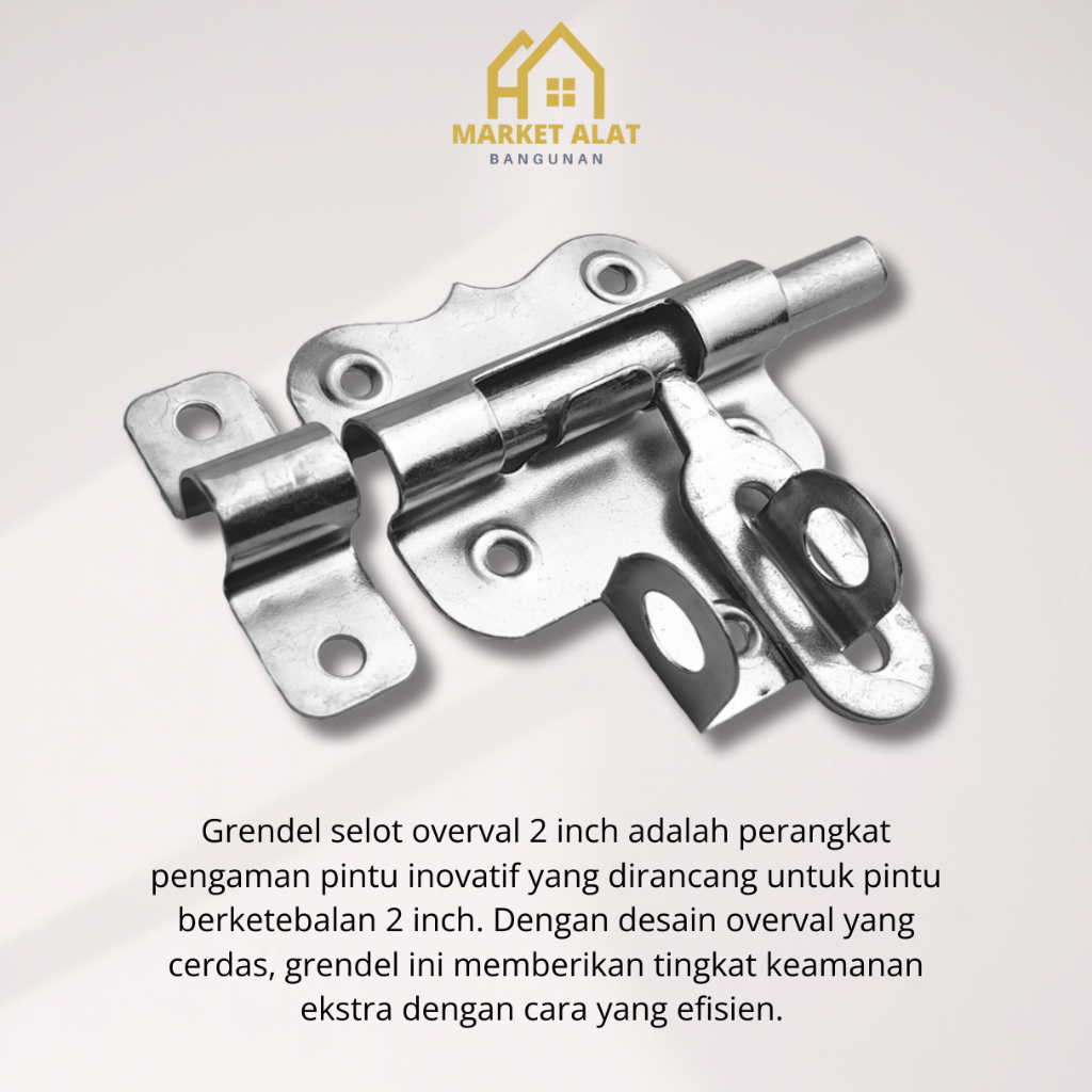 Jual Grendel Overval 2” / Slot Selot Gembok 2 Inci / Grendel Gudang ...