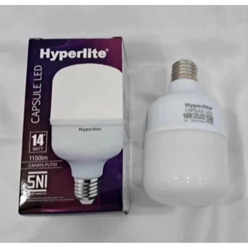 Jual Hyperlite Led Capsule 14watt / Lampu Murah / Bohlam Led Kapsul ...