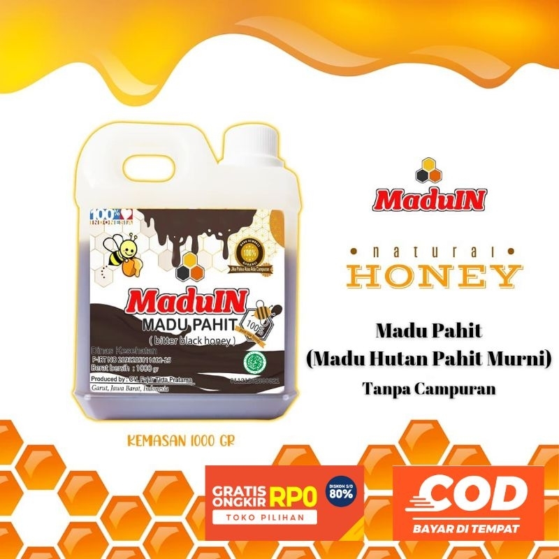 Jual Madu In Madu Hutan Pahit Asli Murni Raw Honey Tanpa Campuran