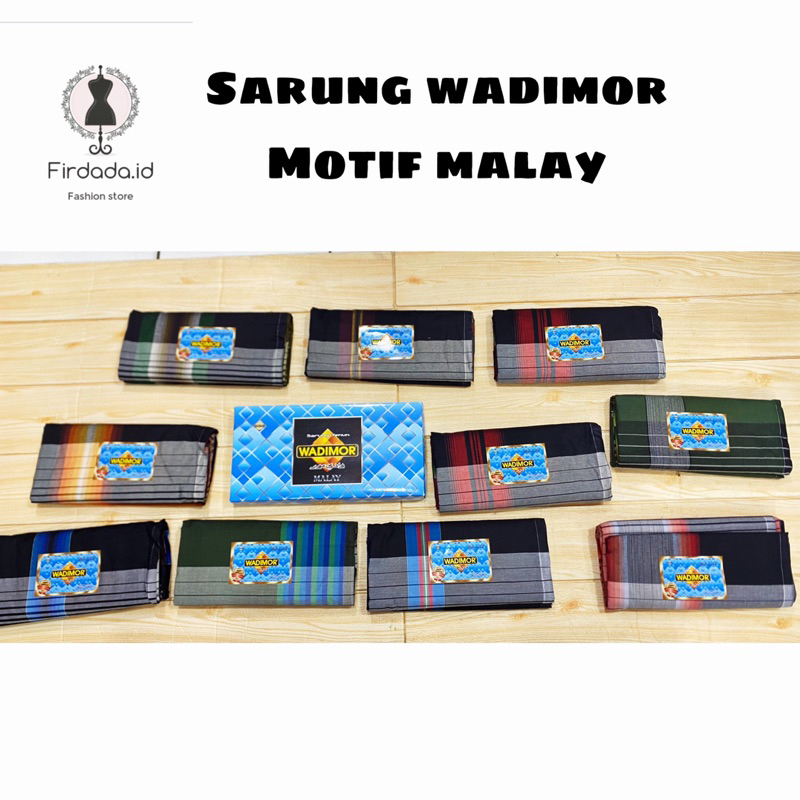 Sarung wadimor original motif malay