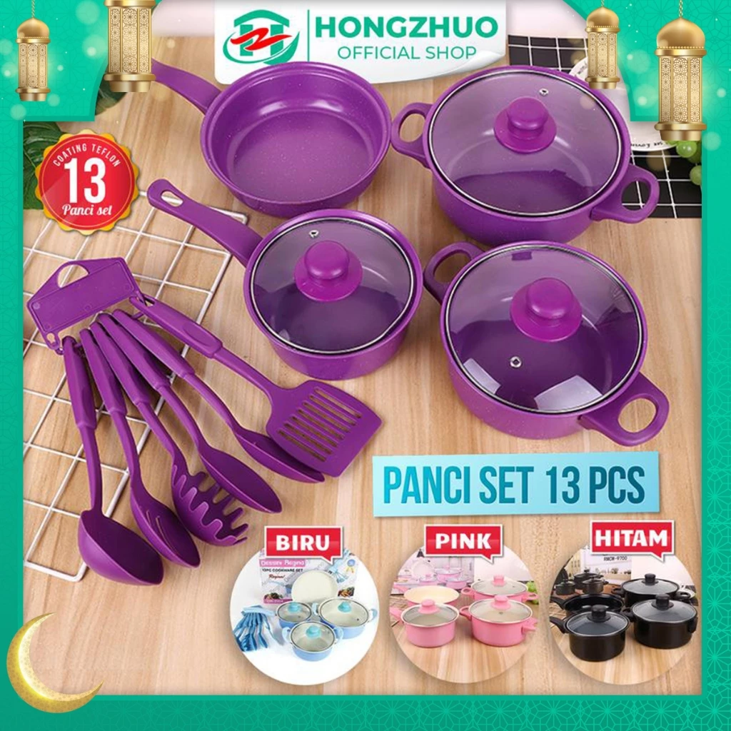 Review Lengkap Hongzhuo Cookware: Panci Set, Wajan, Penggorengan & Spatula Set 13Pcs untuk Dapur Anda 2 id 11134207 7r98s ls2jf2etcj9914