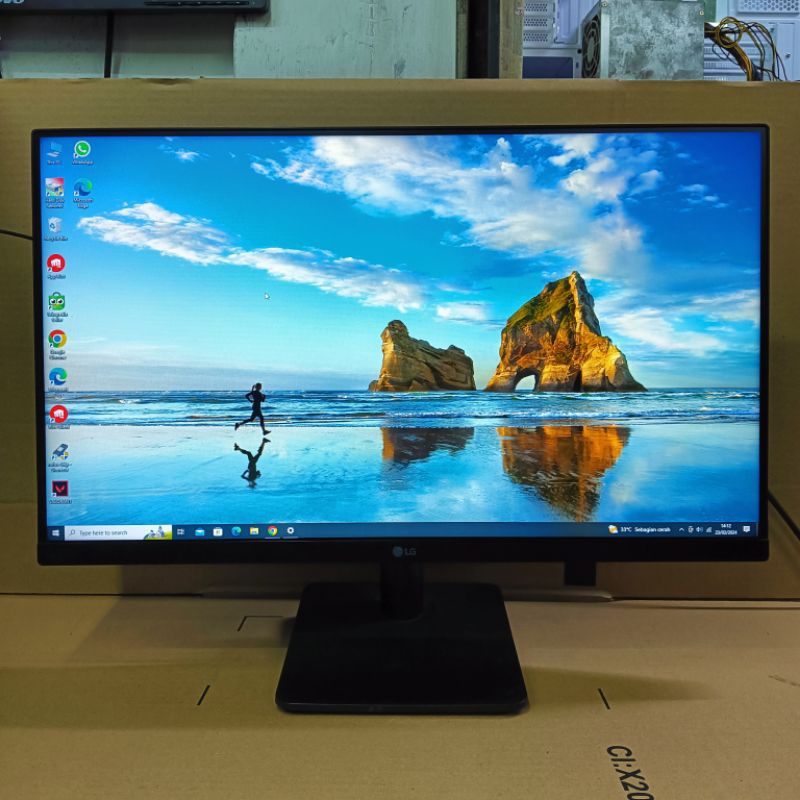 Jual Monitor LED LG 24MP400-B 24 INCHI HDMI Full HD 75Hz Like New ...