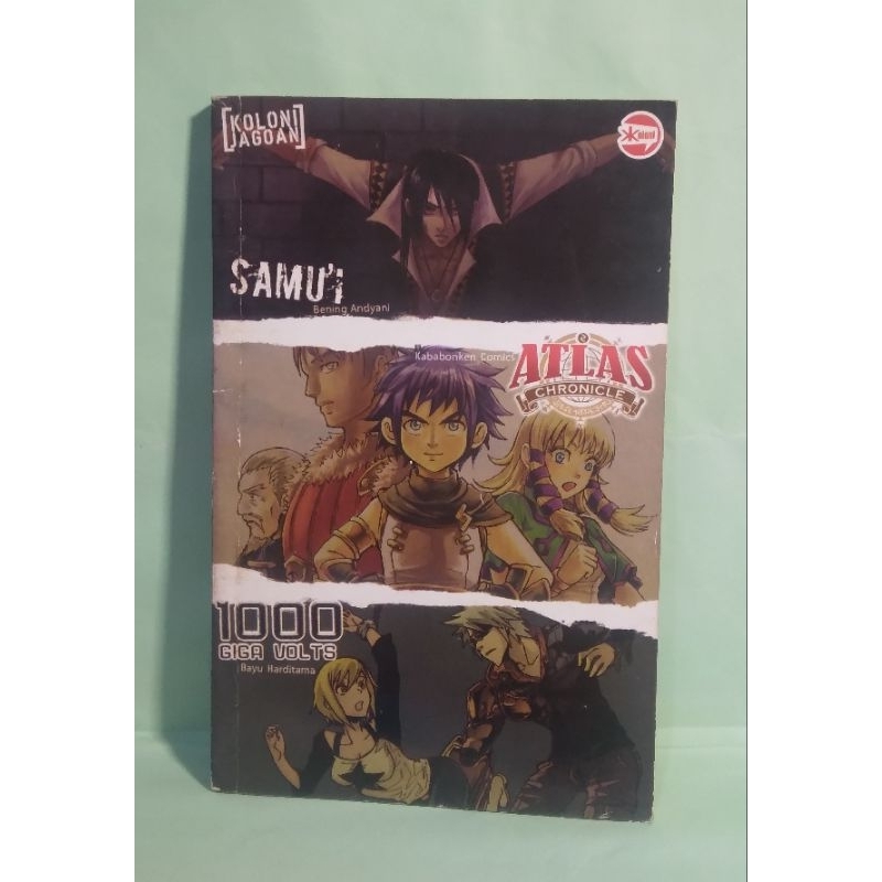 Jual Komik 3 in 1 Samu'i, Atlas Chronicle, 100 Giga volts bahasa ...