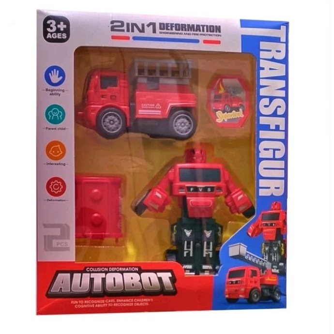 Jual ROBOT 2 IN 1 TRANSFIGURE | Shopee Indonesia