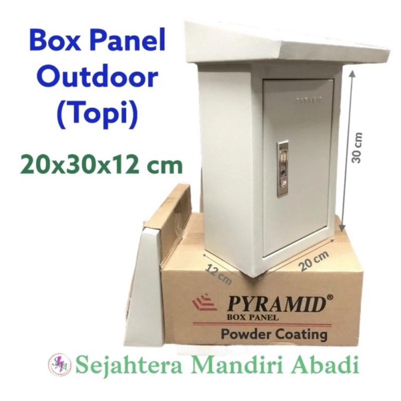 Jual Box Panel Listrik 20x30x12 Outdoor Pyramid Powder Coating | Shopee ...