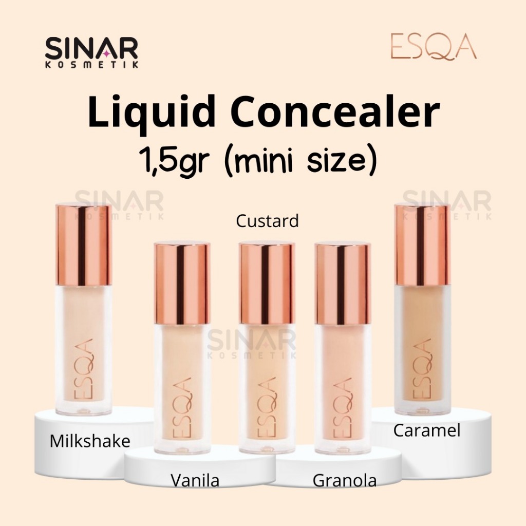 Jual ESQA Flawless Liquid Mini Concealer / Corrector 1,5gr (Mini Size ...