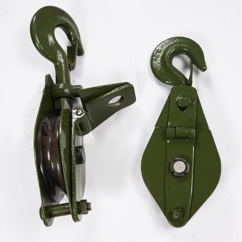 Jual KATROL KAPAL BARANG DEREK / SINGLE WHEEL PULLEY BLOCK 2 TON HQ