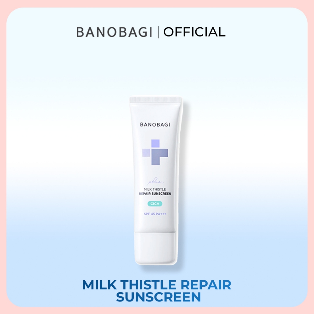 Jual BANOBAGI MILK THISTLE REPAIR CICA SUNSCREEN PLUS SPF45, PA ...