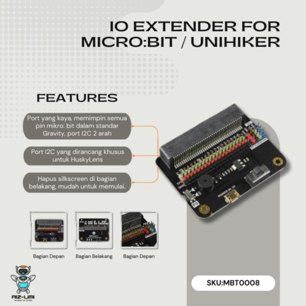 Jual IO Extender V2 for micro:bit Papan Extensi Untuk Microbit Limited ...