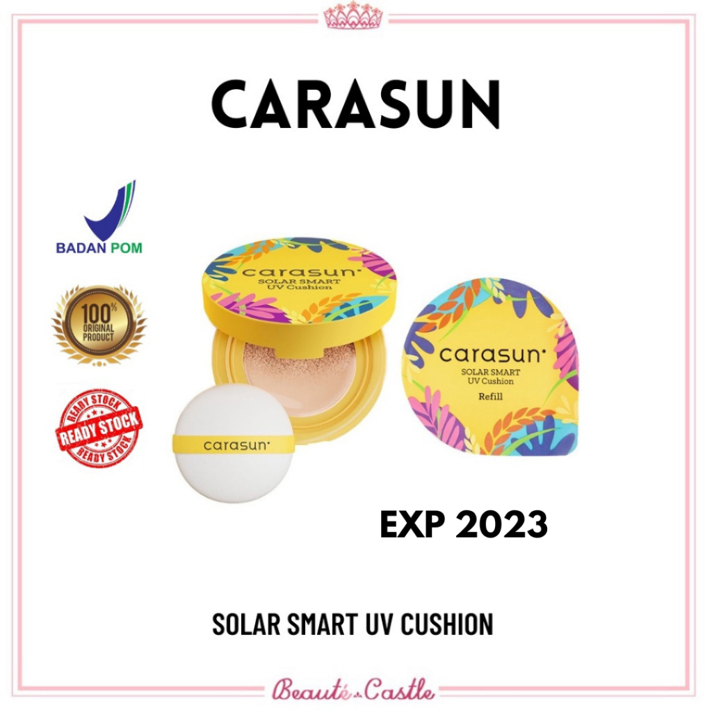 Jual CARASUN Solar Smart UV Cushion CARASUN CUSHION / CUSHION SUNSCREEN ...