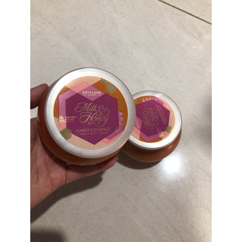 Jual Body Cream Milk and Honey Gold Amber Elegance Perfumed Shopee