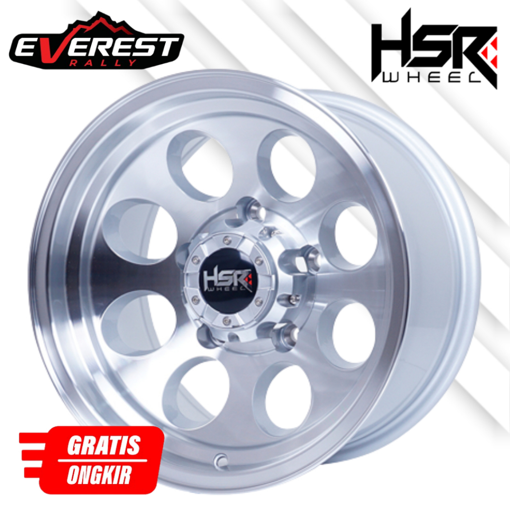 Jual VELG RACING HSR UNTUK MOBIL FEROZA RING 15 LEBAR 10 BAUT 5X130 ...