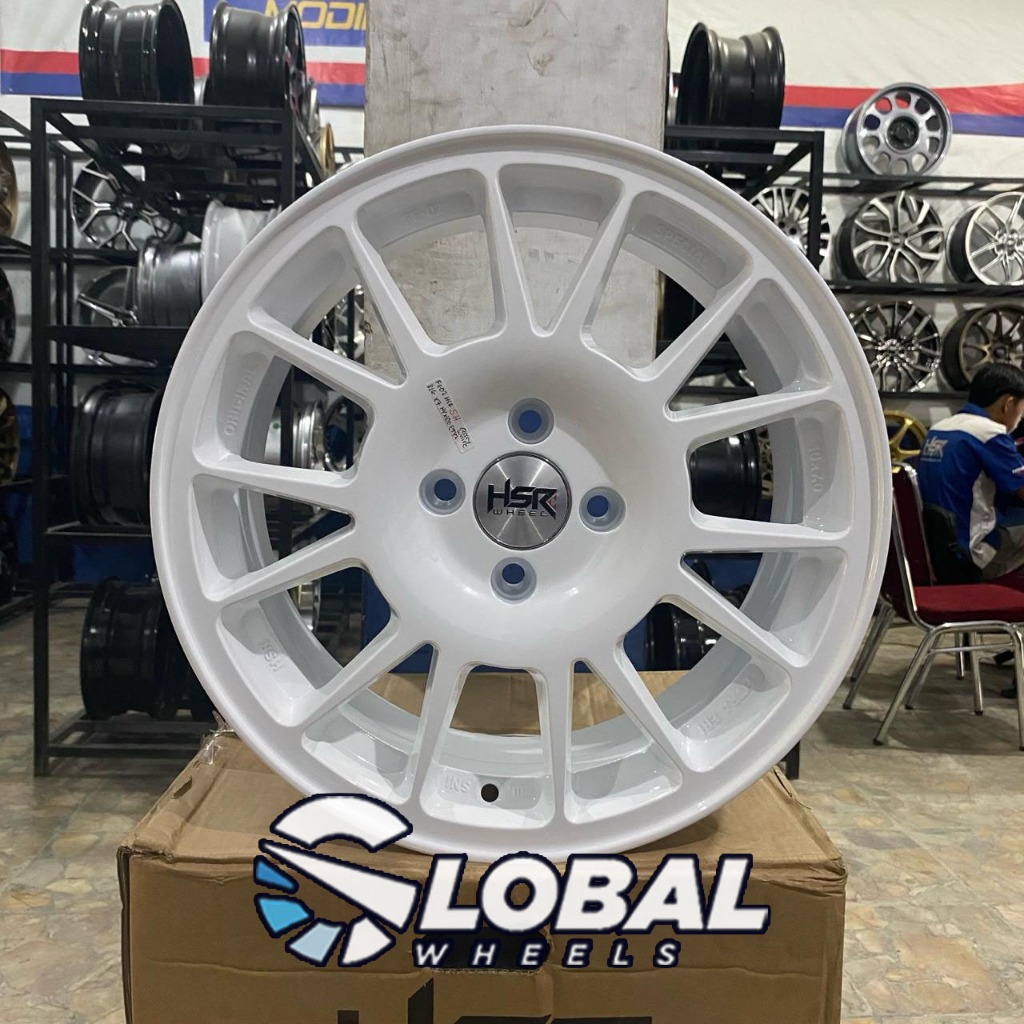 Jual Velg racing Hsr Fe02 R16 untuk mobil Jzz yaris vios mobilio datsun ...