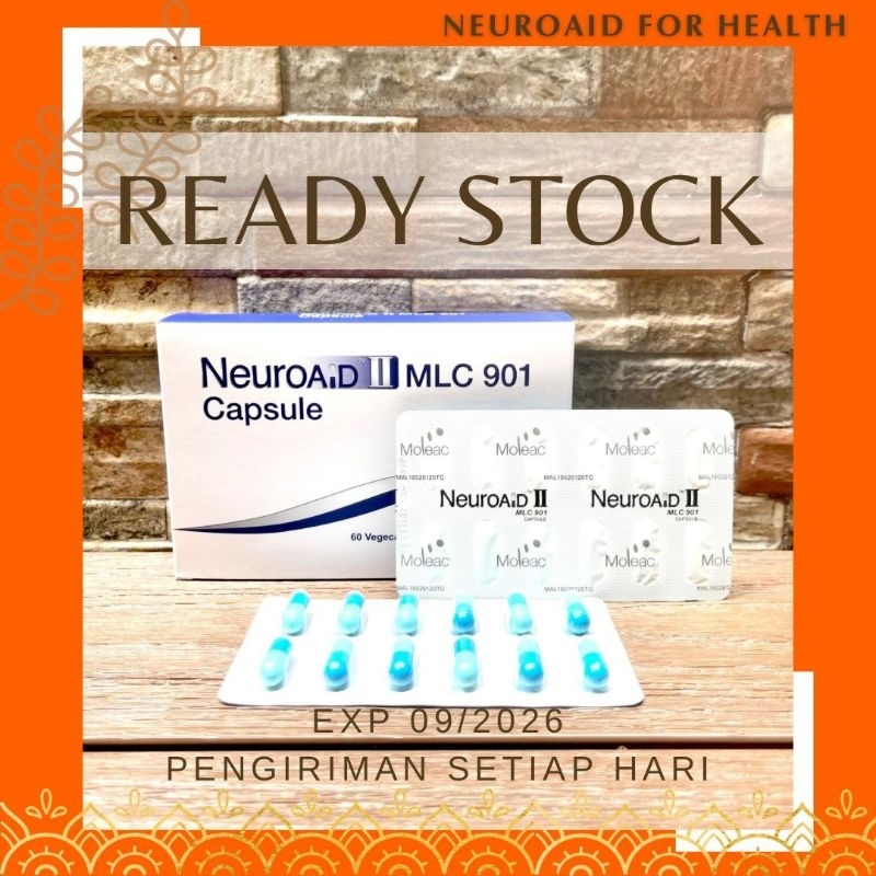 Jual Neuroaud Ii Mlc 901 60 Capsules Ready Stock Shopee Indonesia