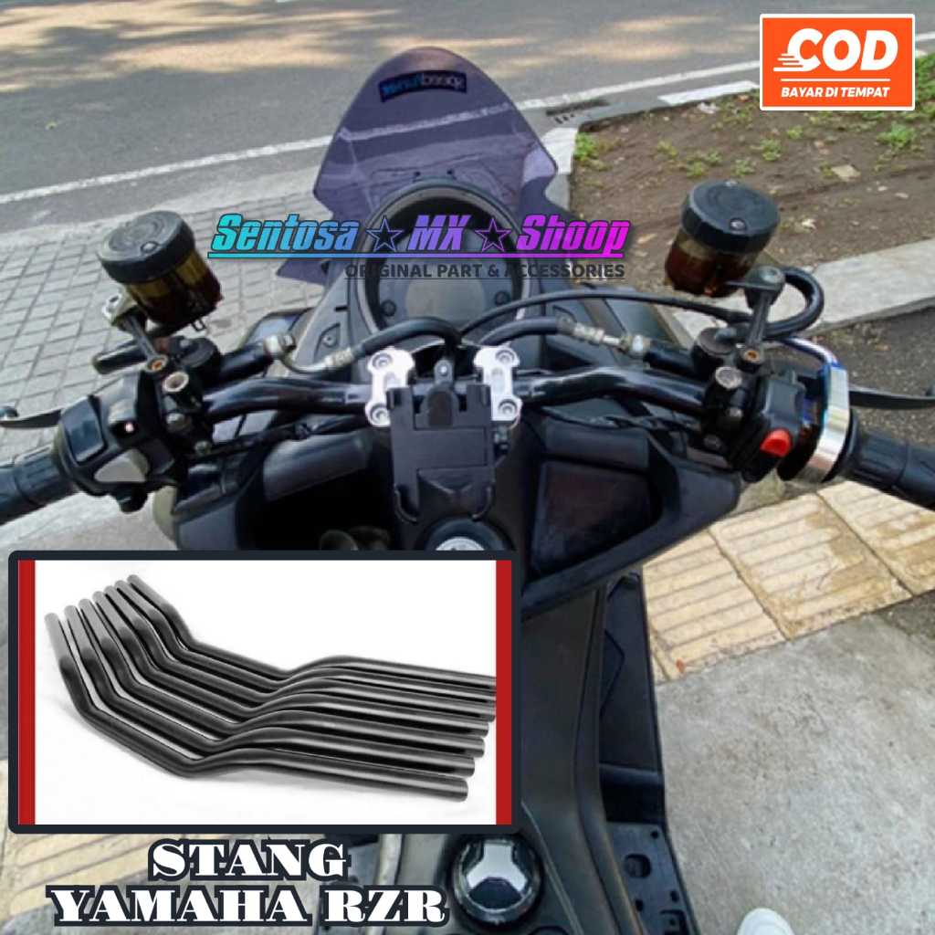 Jual STANG / STIR RZR WARNA HITAM UNIVERSAL SEMUA JENIS MOTOR | Shopee ...