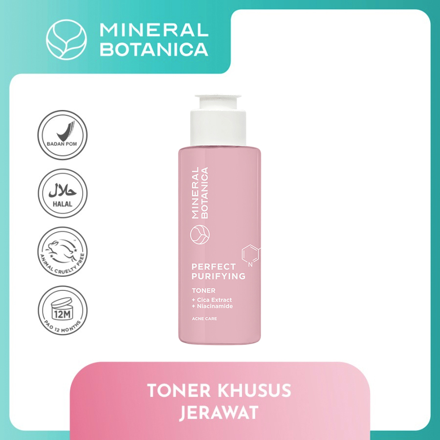 Jual MINERAL BOTANICA Acne Care Perfect Purifying Toner 90ml Shopee